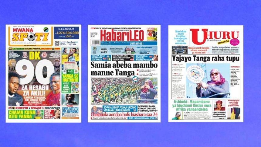 Habari kubwa za Magazeti ya Tanzania leo March 1, 2025